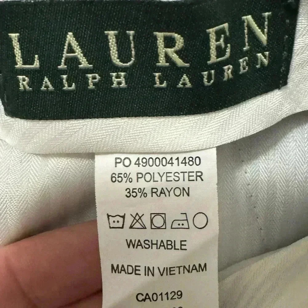 Men’s Lauren Ralph Lauren Charcoal Gray Pants Size 40 Career Preppy - Picture 3 of 6